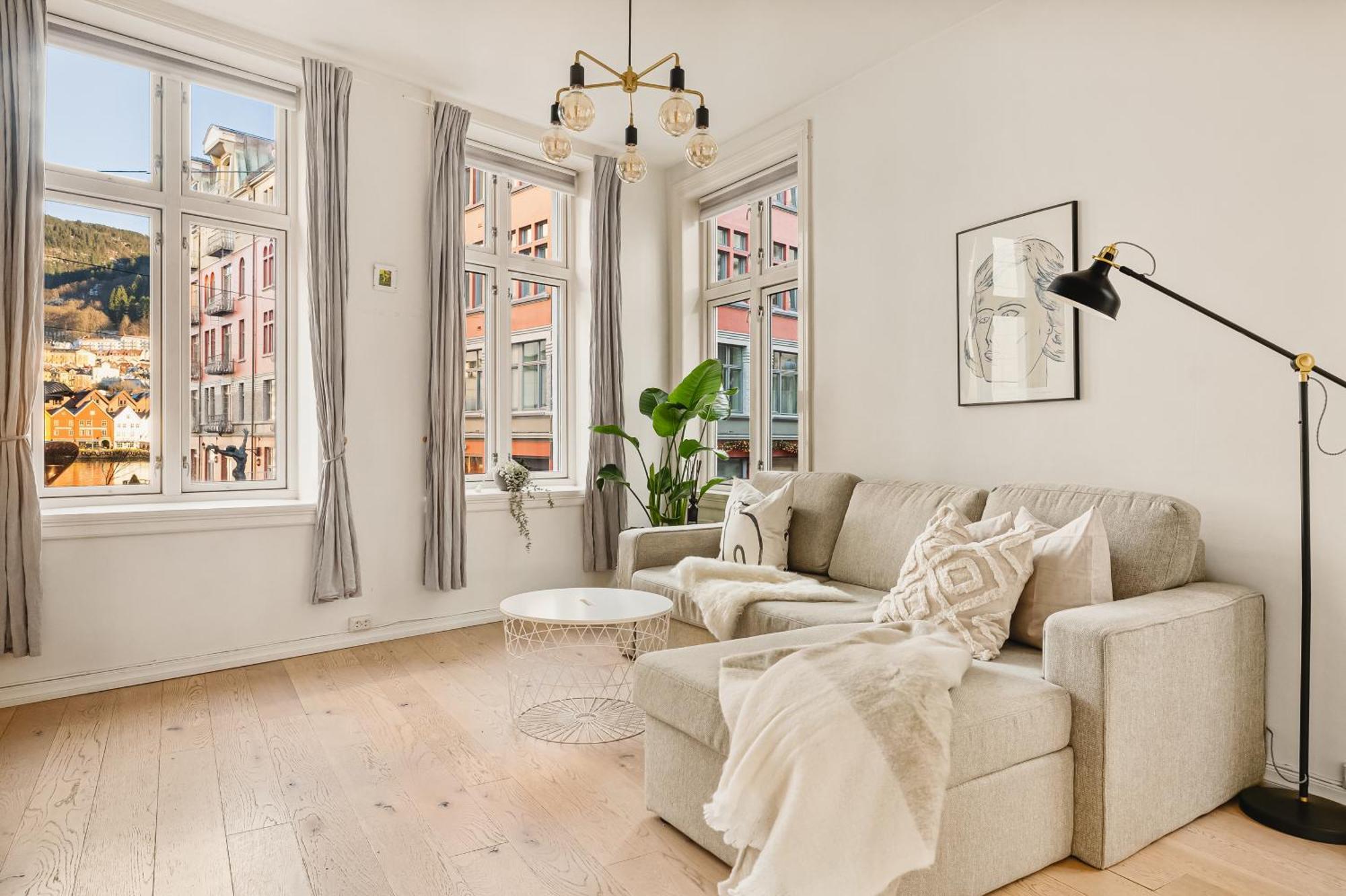 Ferienwohnung Live In Historic Building - View To Bryggen Bergen Exterior foto